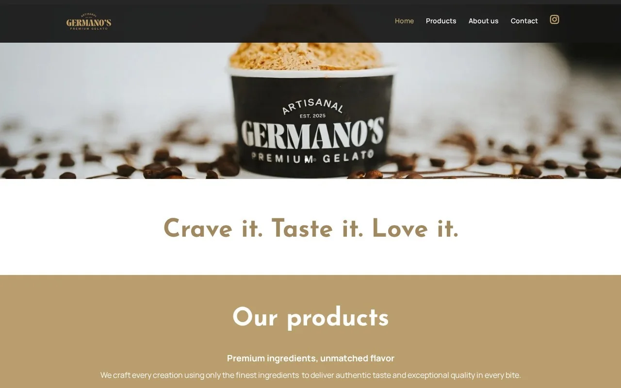 Home de Germano's Gelato, New Jersey