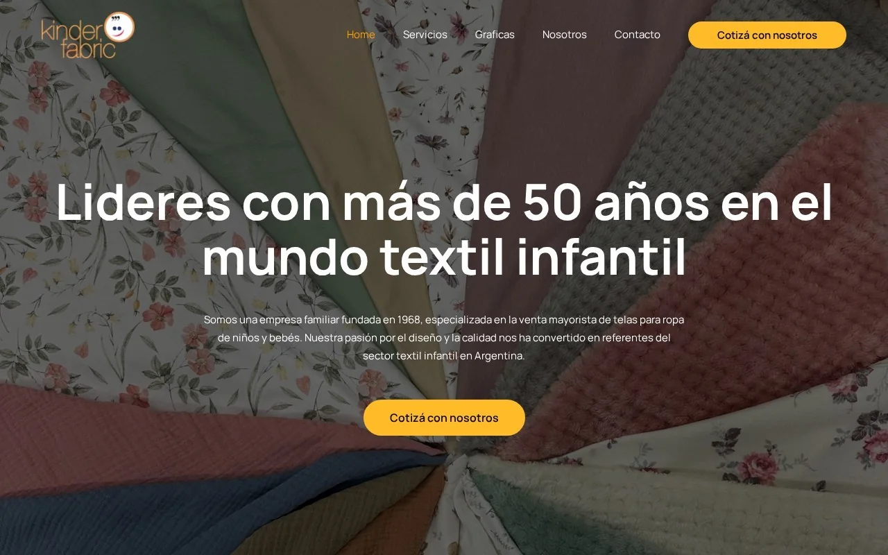 Home de Kinder Fabric, telas para indumentaria infantil