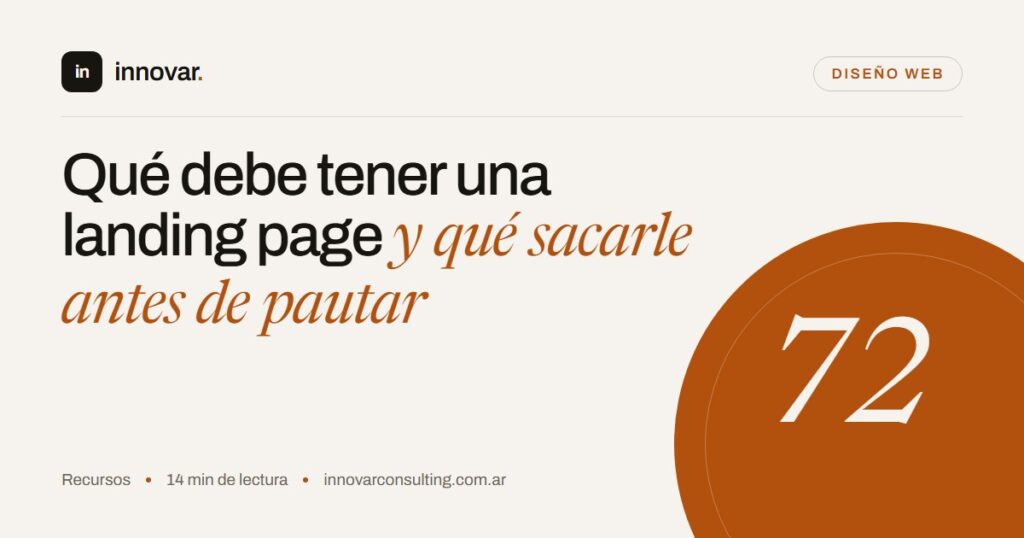 Qué debe tener una landing page y qué sacarle antes de pautar